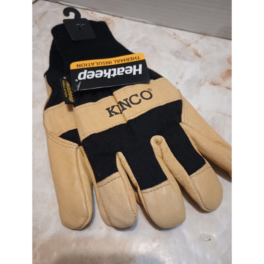 Kinco Men's Medium Pigskin Leather Palm Thermal Insulated Glove 1928KW-M Kinco